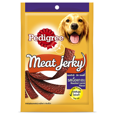 Pedigree Dog Treats Adult Meat Jerky Roasted Lamb 80g